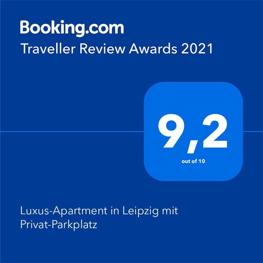 Luxus-Apartment In Leipzig Mit Privat-Parkplatz Exterior photo